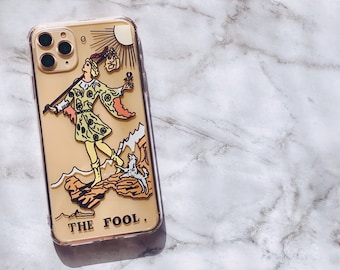 The Fool Tarot Card Phone Case For iPhone 17 16 15 14 13 12 7 8 SE 2022 Galaxy S26 S25