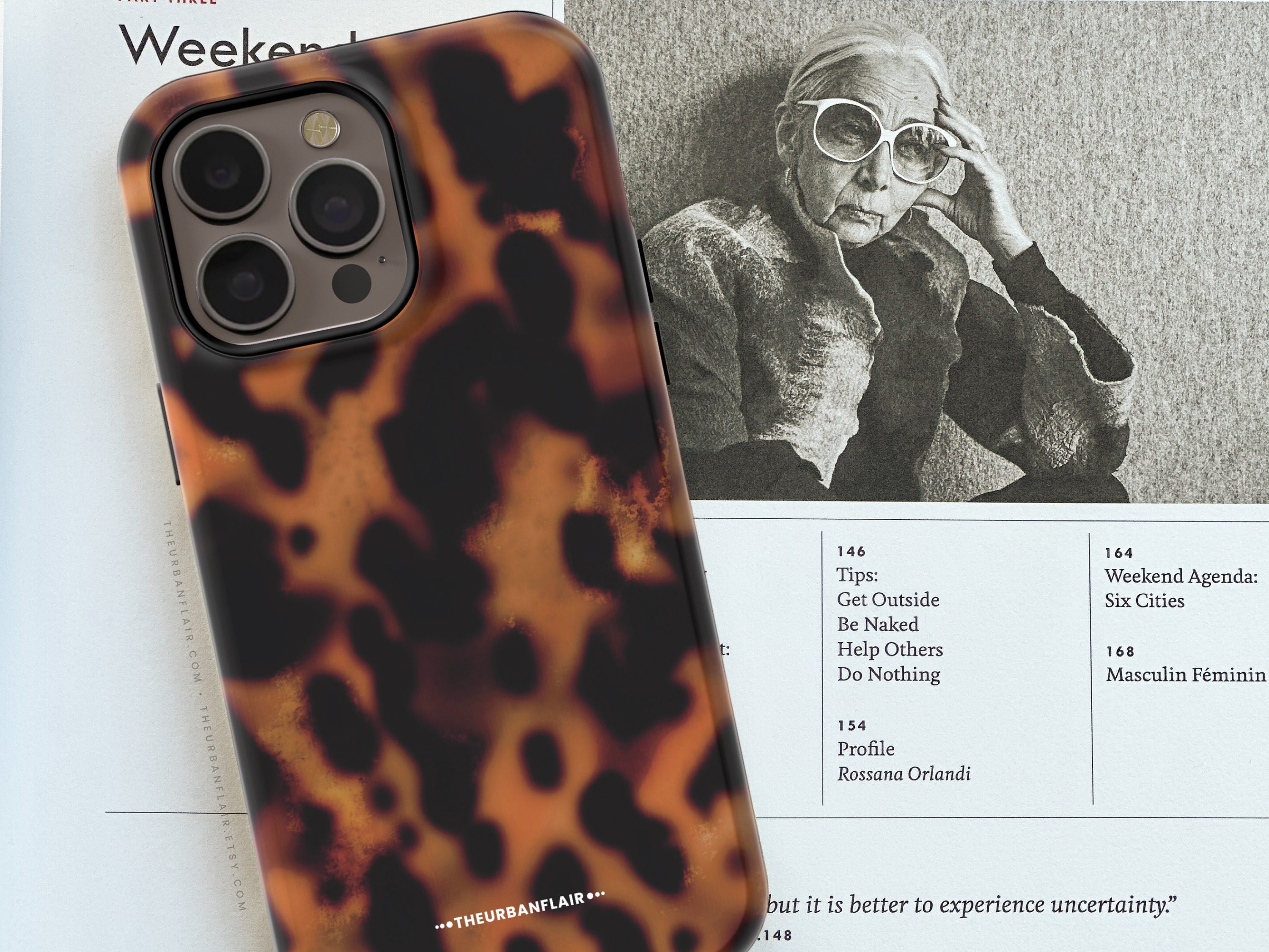 iPhone・スマホケース Shell Phone Case Magsafe Tortoiseshell Print Magsafe Phone Case for iPhone 16e 15 14