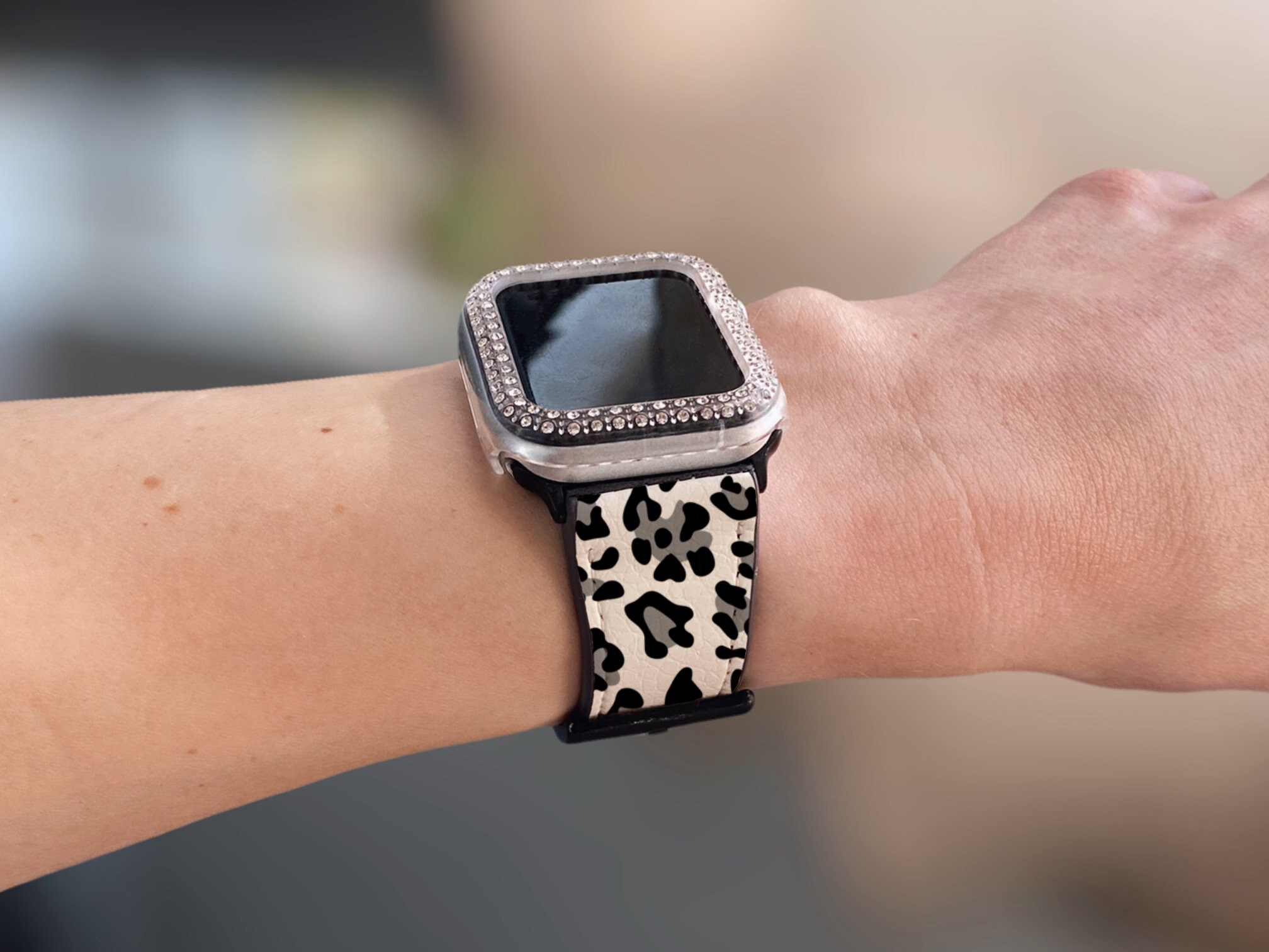 Leopard Animal Print Apple Watch Band for All Series 38 40 41 42 44 45 46 49 Mm Apple Watch Straps for Women Etsy Canada