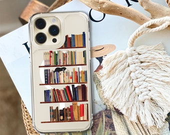 Book Shelf MagSafe Phone Case For iPhone 17 16 15 14 13 Galaxy S26