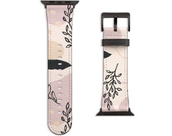 Modern Shapes Apple Watch Band For Series 3 4 5 6 7 8 9 10 11 SE Ultra Apple Watch Straps 38mm 40mm 41mm 42mm 44mm 45mm 46mm 49mm