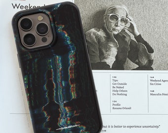 Grunge Glitch Phone Case For iPhone 15 Pro 14 13 12 Mini 11 Pro Max XR XS Max 7 8 Plus SE 2022 Galaxy S24 Google Pixel 8 Pro 7