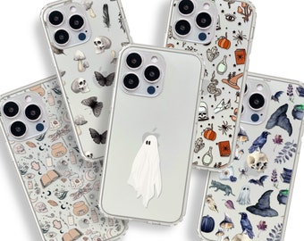 Spooky Halloween Phone Case For iPhone 18 Pro Max 17 16 15 14 13 11 7 8 SE Galaxy S26 S25