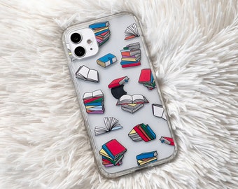 Reading Book Lover Phone Case For iPhone 15 14 13 Pro Max 12 Mini XR X 7 8 Phone Cover With Design Galaxy S24 Case The Urban Flair- On Sale!