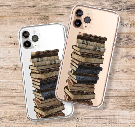 Vintage Books Clear Phone Case For Iphone 13 12 Mini 11 Pro Etsy