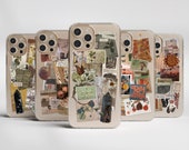Vintage Scrap Collage Phone Case for iPhone 16 15 14 13 Pro