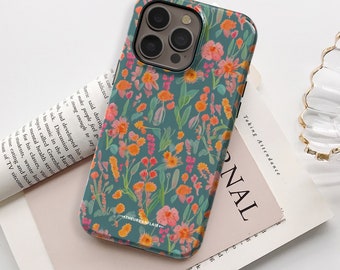 Flower MagSafe Case For iPhone 17 16 15 14 13 Galaxy S26