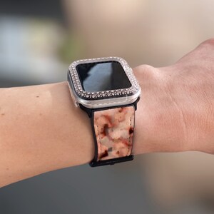 Rose Gold Tortoise Shell Apple Watch Band iWatch Straps | Etsy