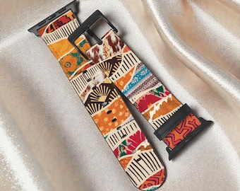 Western Boho Apple Watch Band Series 3 4 5 6 7 8 9 10 11 SE Ultra 38mm 40mm 41mm 42mm 44mm 45mm 46mm 49mm