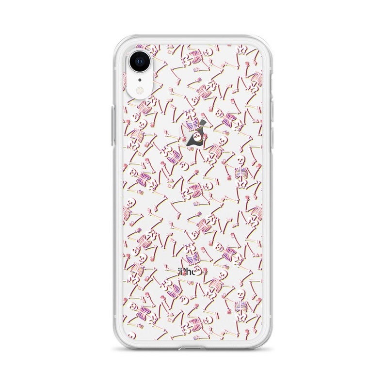 pink clear iphone 11 case
