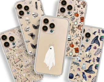 Spooky Halloween Phone Case For iPhone 17 16 15 14 13 12 7 8 SE Galaxy S26 S25