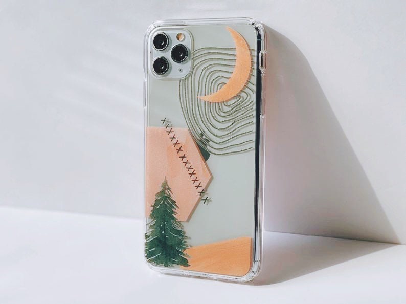 Aesthetic Phone Case Clear iPhone Case 12 Mini 11 Pro Max XR Etsy