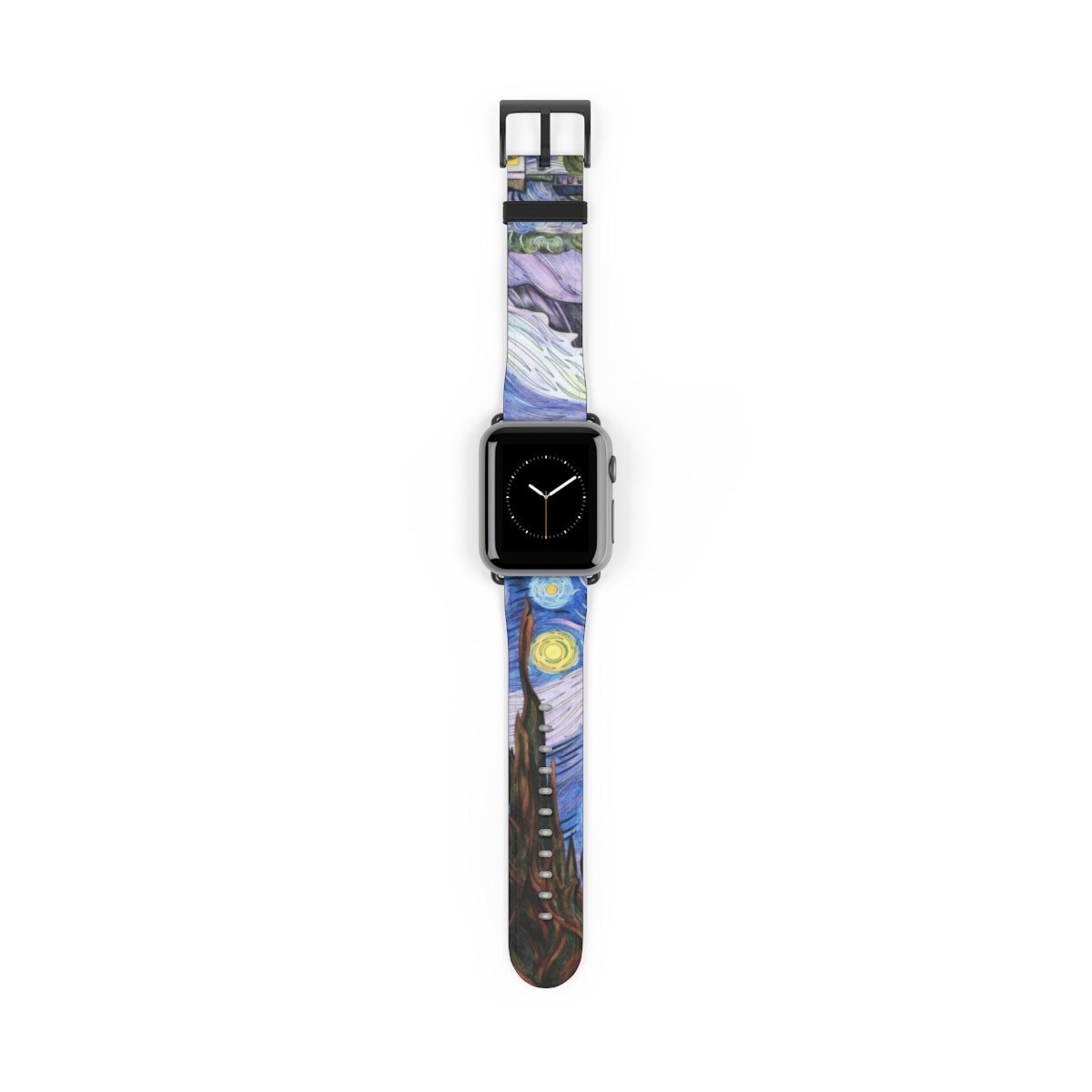 Starry Night Apple Watch Band for Series 3 4 5 6 7 8 9 10 11  display picture 2