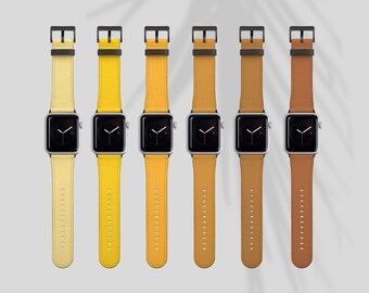 Yellow apple watch band Clearance
