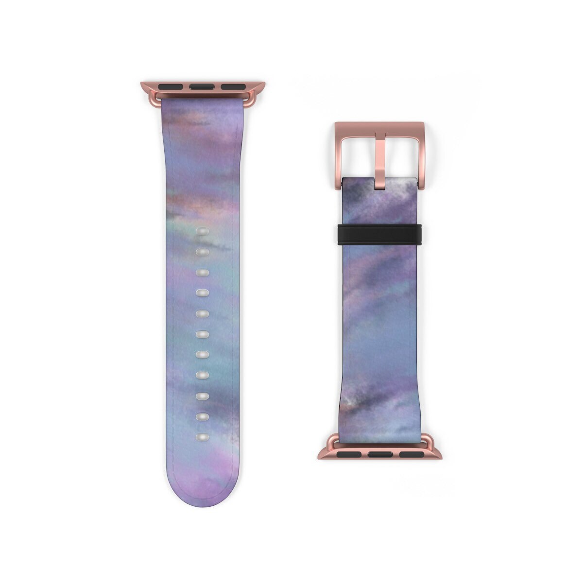 Purple Tie Dye Apple Watch Band 40mm 