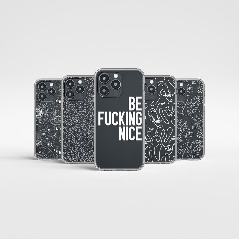 Minimal Phone Case For iPhone 17 16 15 14 13 7 8 SE Galaxy S26 S25 image 2