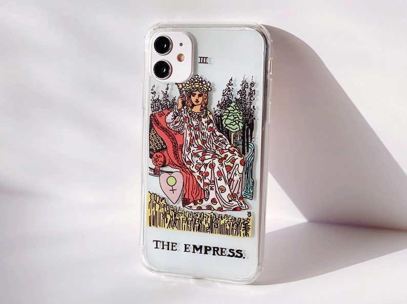 The Empress Tarot Card Phone Case For iPhone 11 Pro Max 7 8 image 0