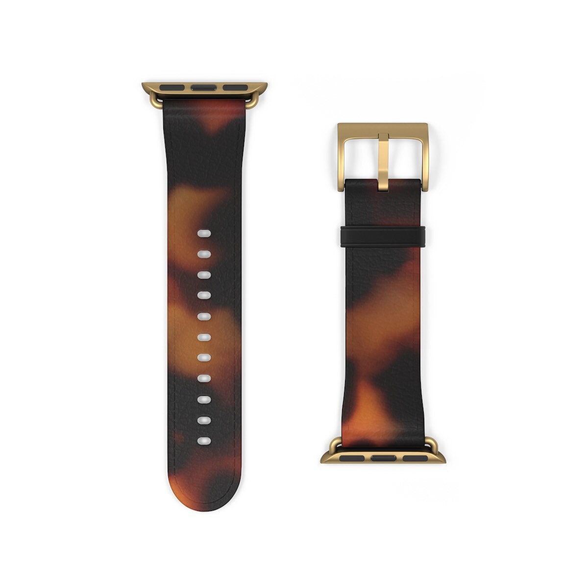 Warm Tortoise Shell Apple Watch Straps 