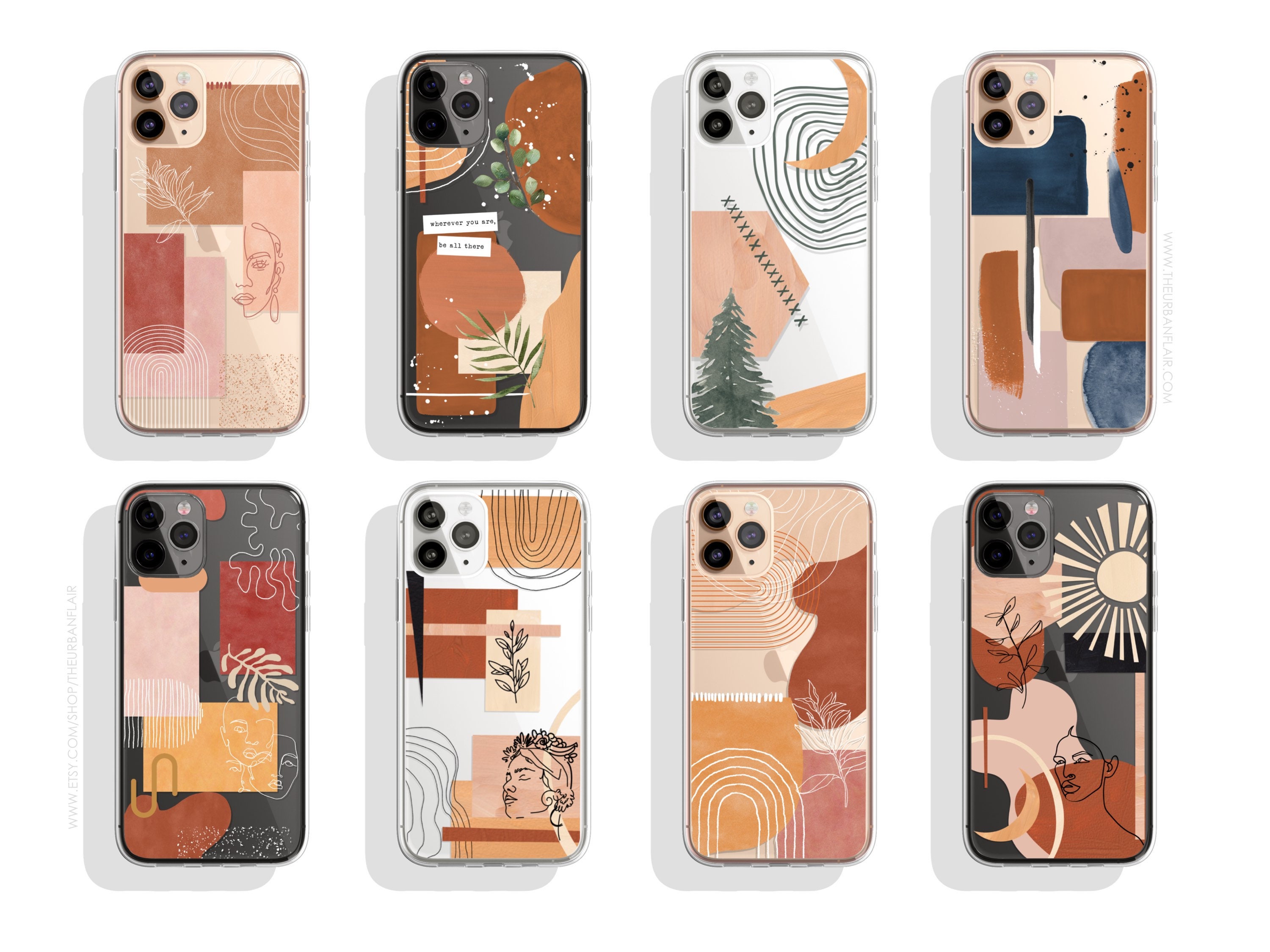 Aesthetic Case For iPhone 11 Case iPhone 14 Pro Max Funda iPhone 13 12 7 8