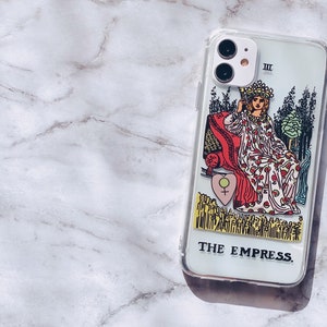 The Empress Tarot Card Phone Case For iPhone 16 15 Pro 14 Plus 13 Pro Max 12 Mini 7 8 SE 2022 iPhone X XR MagSafe Case