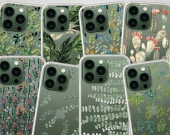 Best Phone Cases For New Alpine Green iPhone 13 Pro and 13 Pro Max, Clear Covers With Aesthetic Designs MagSafe Phone Case