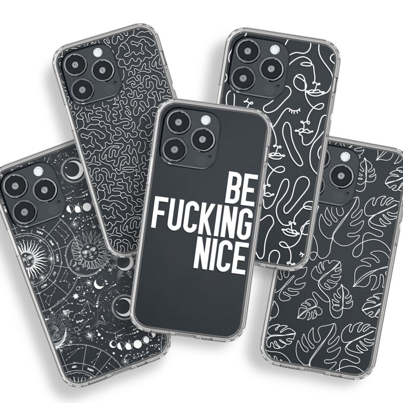 Minimal Phone Case For iPhone 17 16 15 14 13 7 8 SE Galaxy S26 S25 image 1