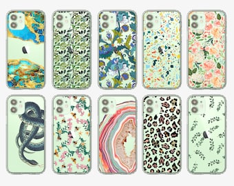 Best Phone Cases For New Mint Green iPhone 12 iPhone 12 Mini, Clear Phone Cases With Designs, Aesthetic Covers For iPhone & Galaxy Devices
