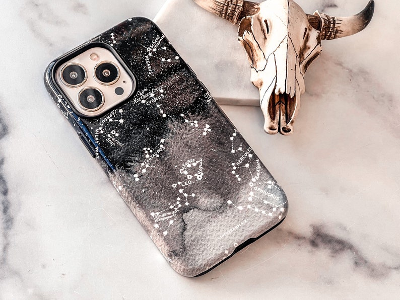 Aesthetic Zodiac Constellations Phone Case For iPhone 15 14 13 Pro 12 Mini 11 XR XS Max 7 8 SE Galaxy S24 S23 Pixel 8 Pro Astrology Design image 9