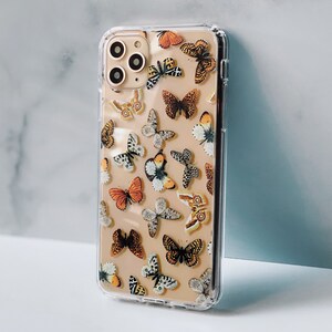 Cute Butterfly Clear Phone Case For iPhone 15 14 13 Pro 12 Mini XR X 7 8 SE 2022 Cover Aesthetic Design Galaxy S24 Case The Urban Flair