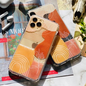 Abstract Art Phone Case For iPhone 17 16 15 14 13 12 7 8 SE Galaxy S26 S25