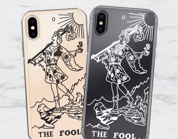 Tarot Card Case iPhone 11 pro max iPhone xr iPhone xs max iPhone 7 plus 8 plus iPhone se2 2020 iPhone 6s iPhone 12 Clear