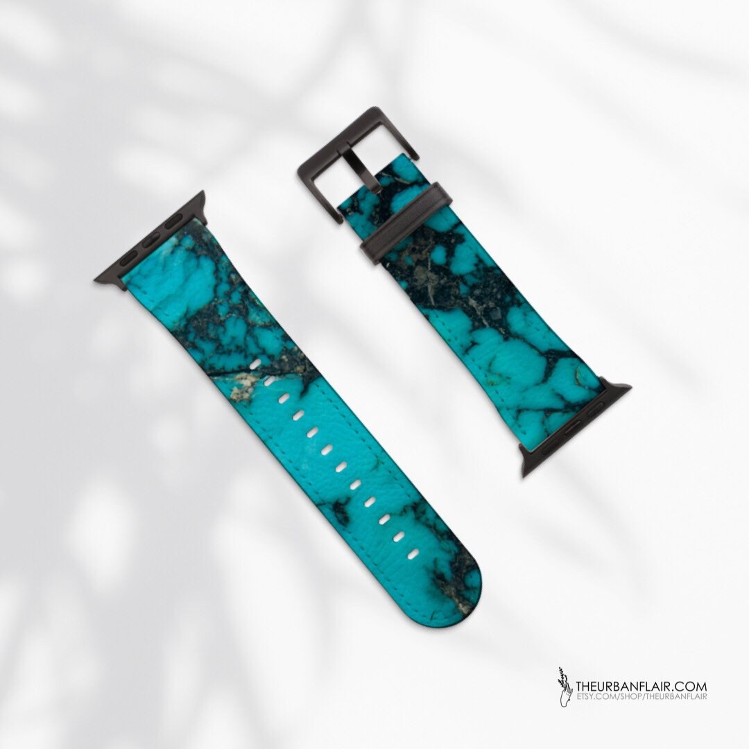 turquoise stone apple watch band