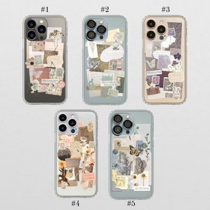 Aesthetic Moodboard Scraps Phone Cases for iPhone 15 14 13 Pro - Etsy