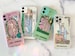 Pastel Psychedelic Aesthetic Tarot Card Phone Case For iPhone 14 Plus 13 12 Mini 7 8 SE XR The High Priestess World Empress Magician 