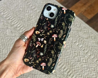 Forest Nature MagSafe iPhone Case: Dark Whimsy  Design | For iPhone 17 Air 16e 15 Pro Max 14 Plus 13 Mini
