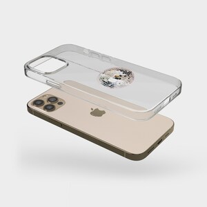 Minimal Hanging Disco Ball Print Phone Case for iPhone 17 16e 15 14 13 ...
