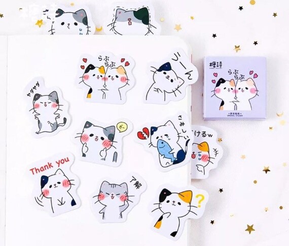45pcs/lot Stickers Kawaii Cute Cat Stickers For Diy Craft Scrapbooking Sticker 45pcs/lot Stickers Kawaii Cute Cat Stickers For Diy Craft Scrapbooking Sticker