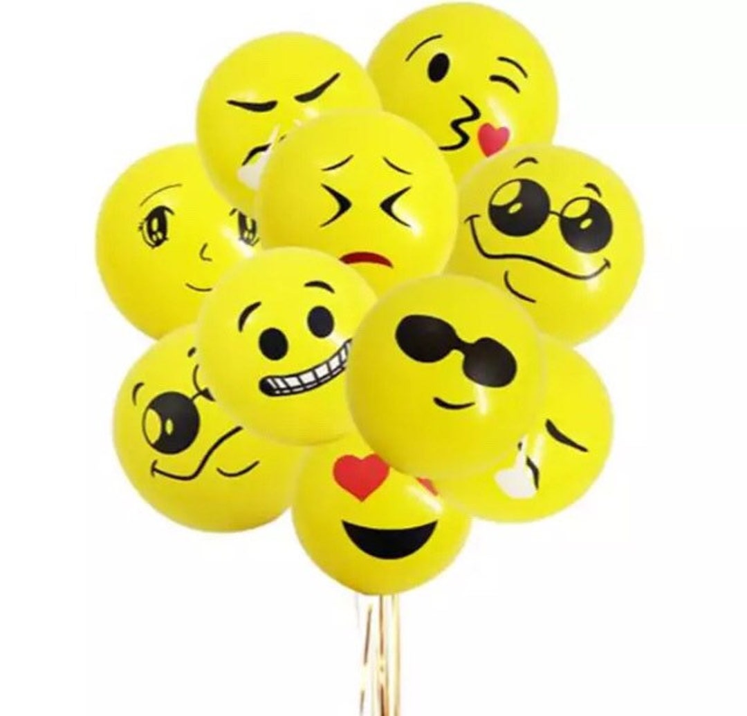 Buy 10pcs Emojis Fun Apple Texting Funny Emoticons Yellow Balloons Online in India - Etsy Buy 10pcs Emojis Fun Apple Texting Funny Emoticons Yellow Balloons Online in India - Etsy