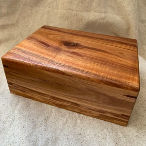 Handcrafted Koa Hinge Box