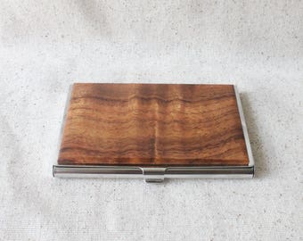 Koa Business/Credit Card Case