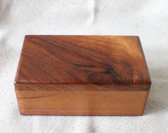 Handcrafted Koa Covered Box