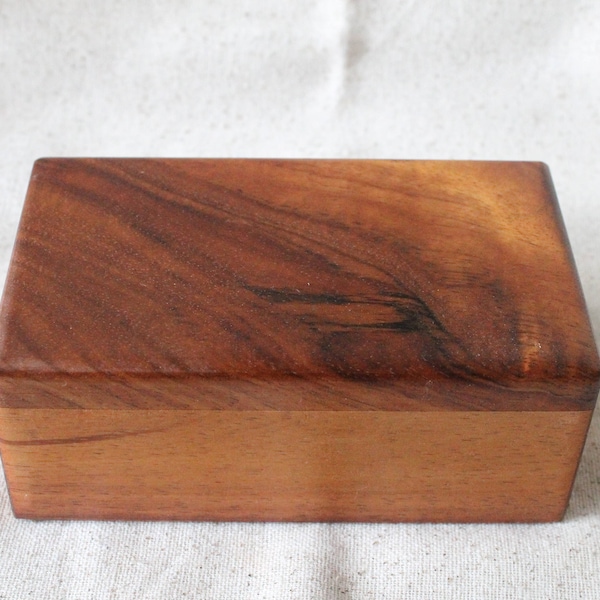 Handcrafted Koa Covered Box