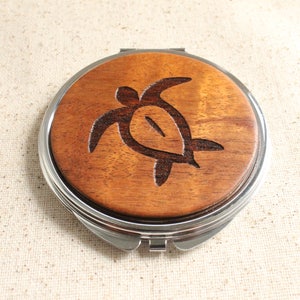 Hawaiian Koa Compact Mirror image 7