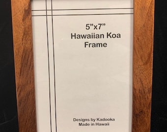 Pre Order Koa Easel Picture Frame