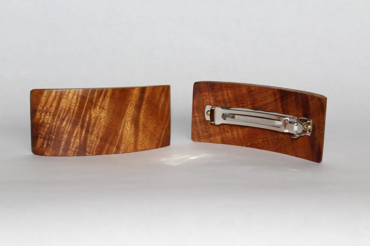 Koa Barrette - Etsy display picture 3