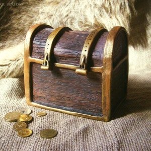 Treasure Chest. Handcrafted ceramic money bank