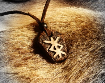 Runic amulet \ Pendant with runes