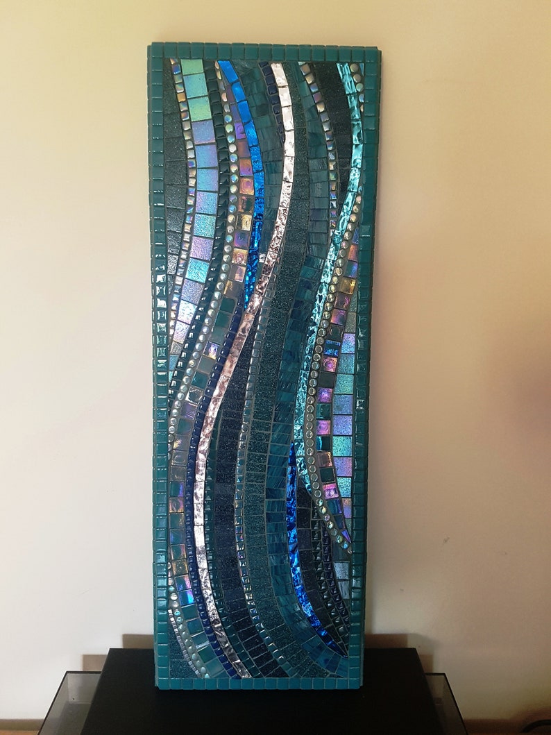 Mosaic Wall Art Abstract Mosaic Art Handmade Mosaic Wall - Etsy