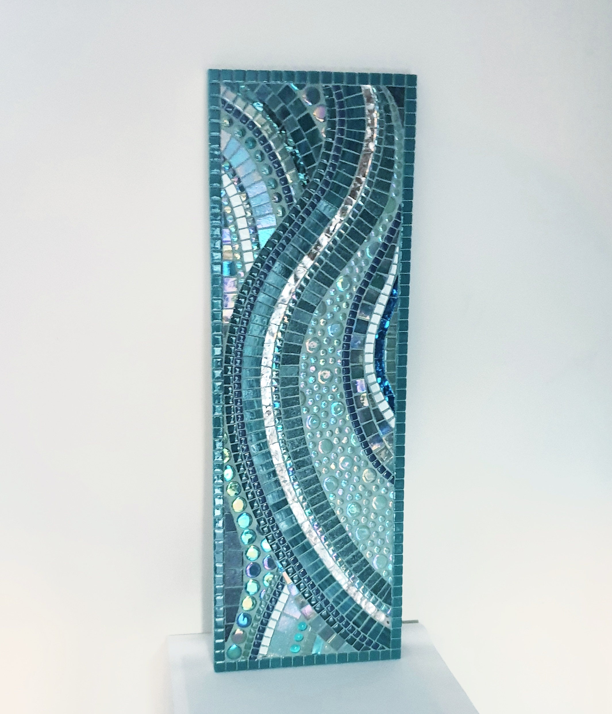 Mosaic Wall Art Abstract Mosaic Art Handmade Mosaic Wall Etsy