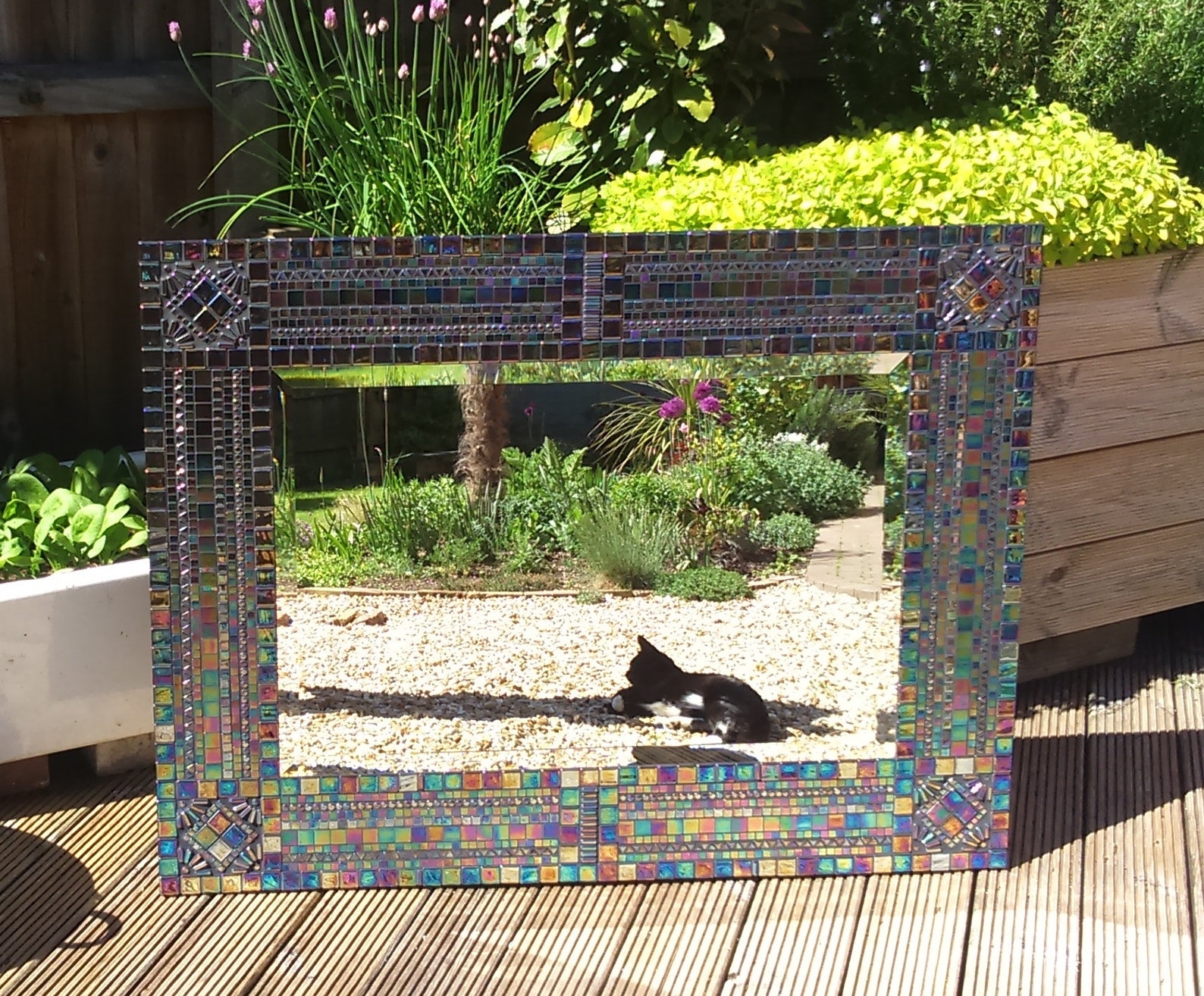 Extra Large Mosaic Mirror Handmade Mosaic Extra Large Etsy
